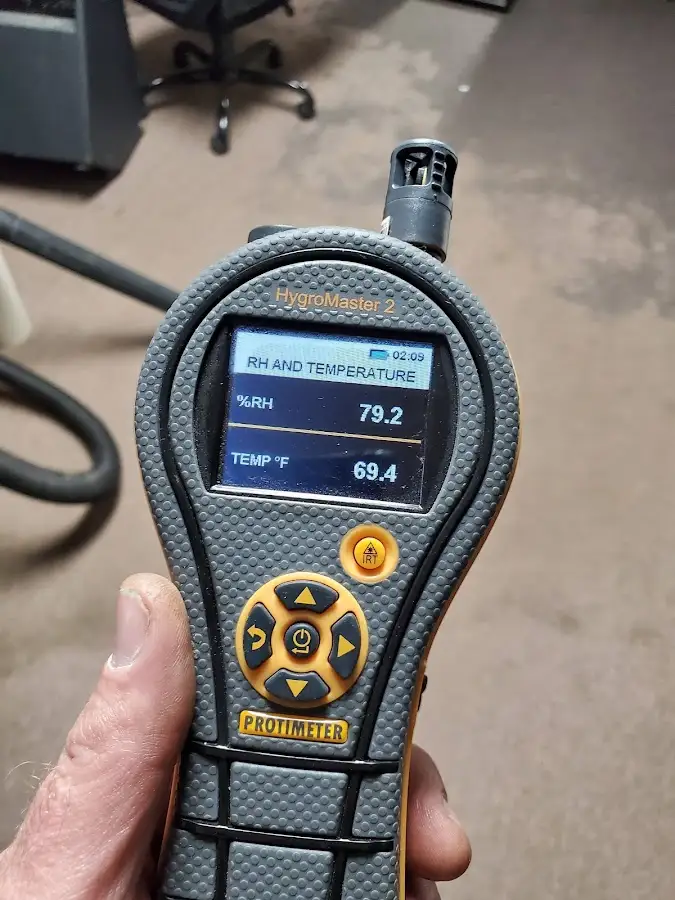 Moisture meter humidity assessment for Mold Remediation & Removal in Carver